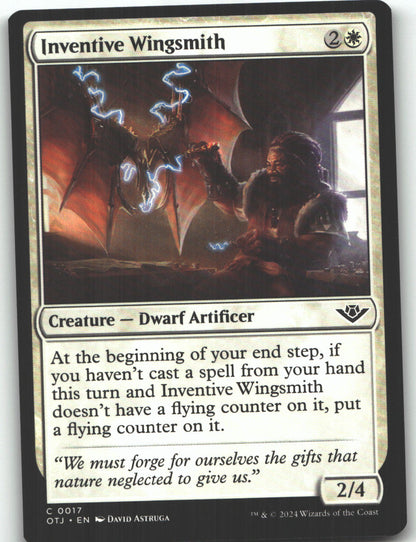 Inventive Wingsmith