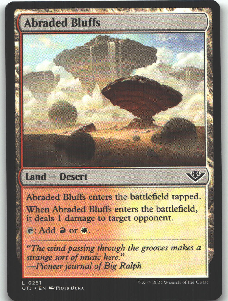 Abraded Bluffs