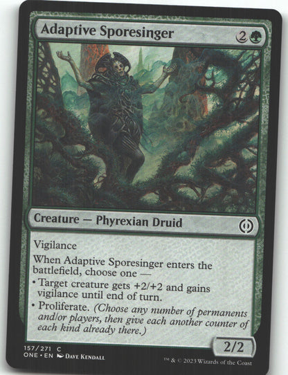 Adaptive Sporesinger