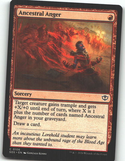 Ancestral Anger