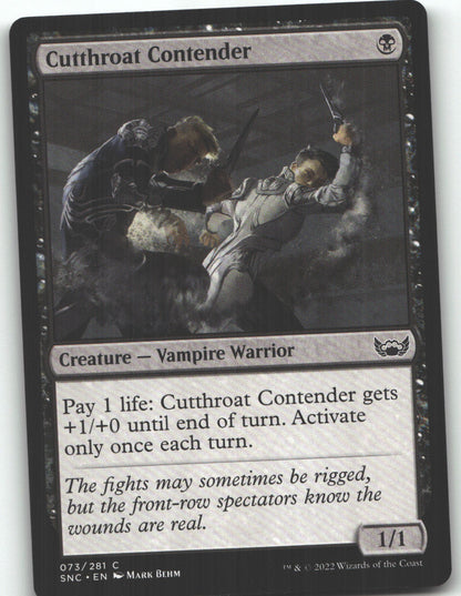 Cutthroat Contender