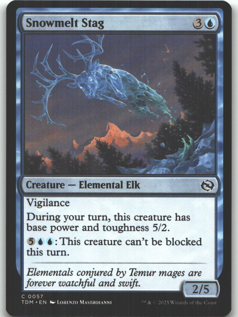 Snowmelt Stag