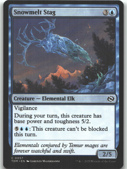 Snowmelt Stag