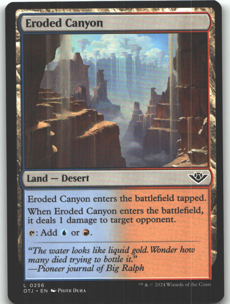 Eroded Canyon