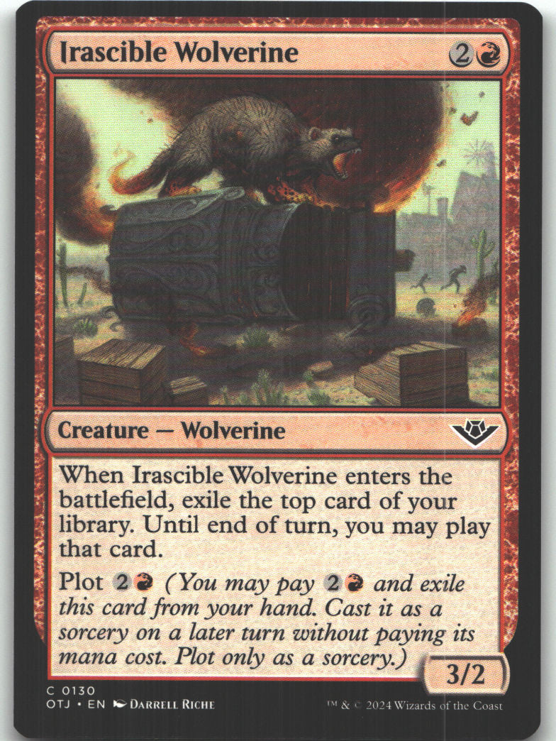 Irascible Wolverine