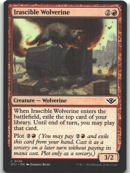 Irascible Wolverine