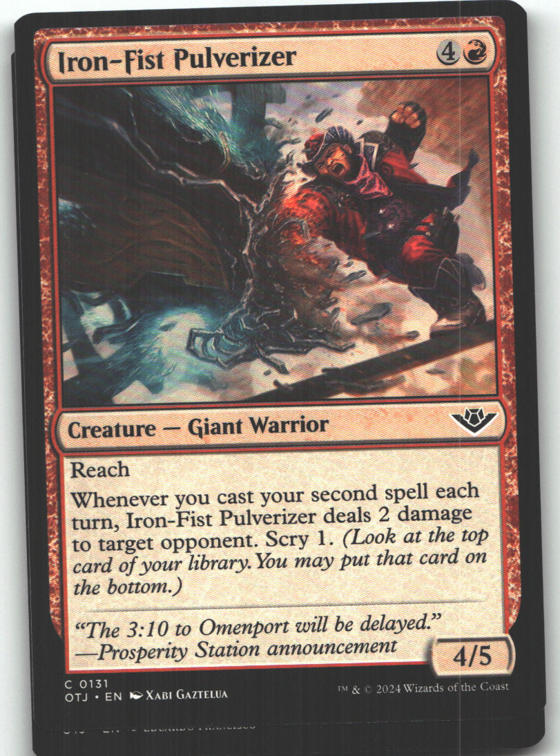 Iron-Fist Pulverizer