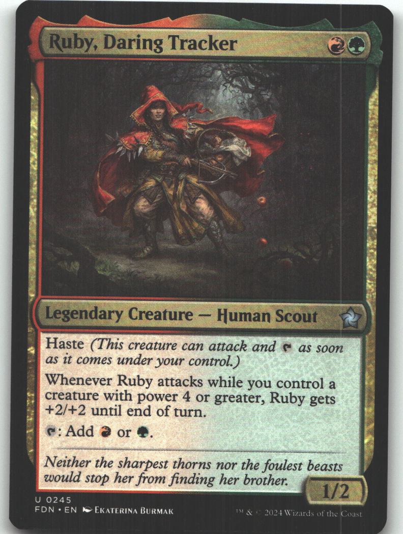 Ruby, Daring Tracker