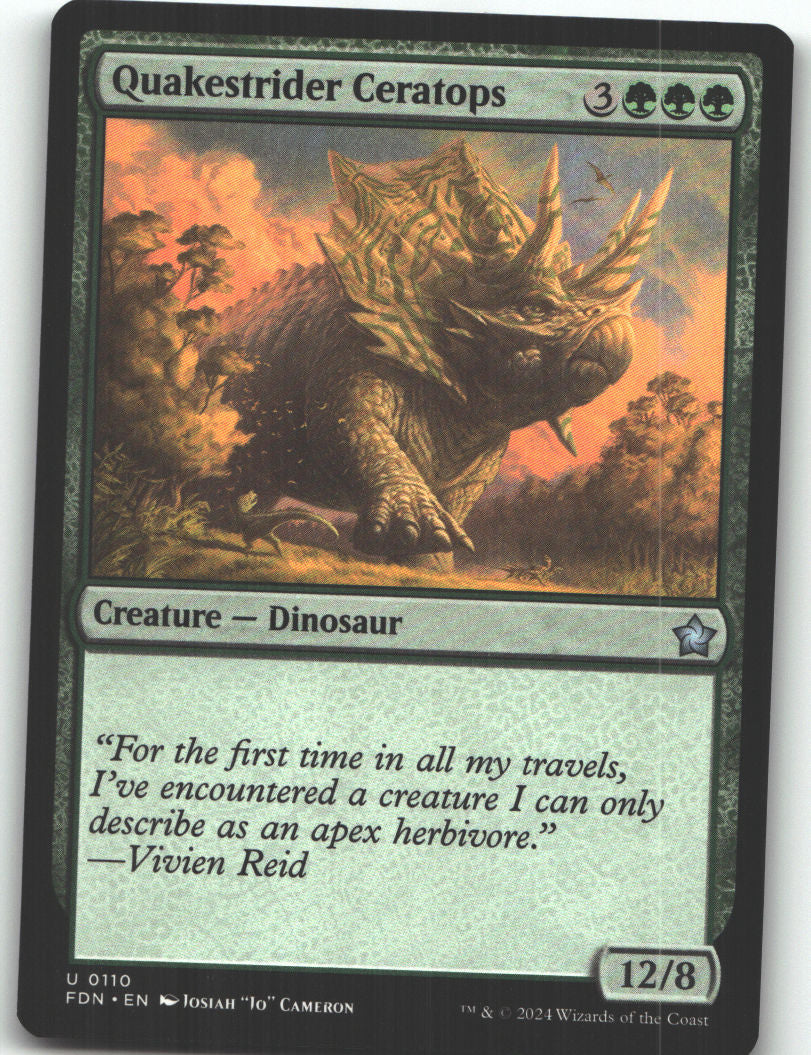 Quakestrider Ceratops