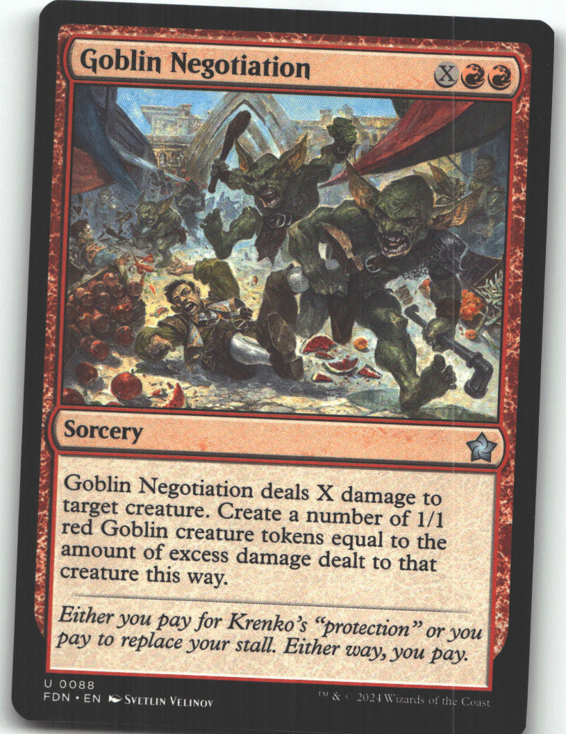 Goblin Negotiation