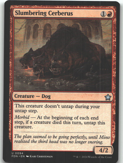 Slumbering Cerberus