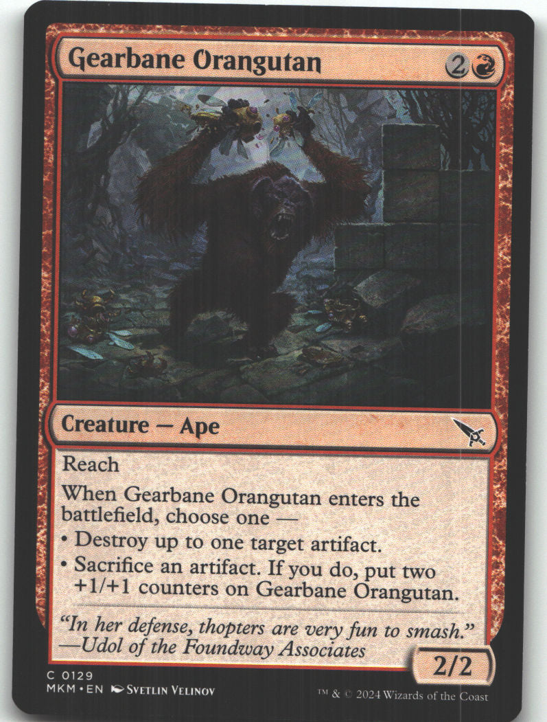 Gearbane Orangutan