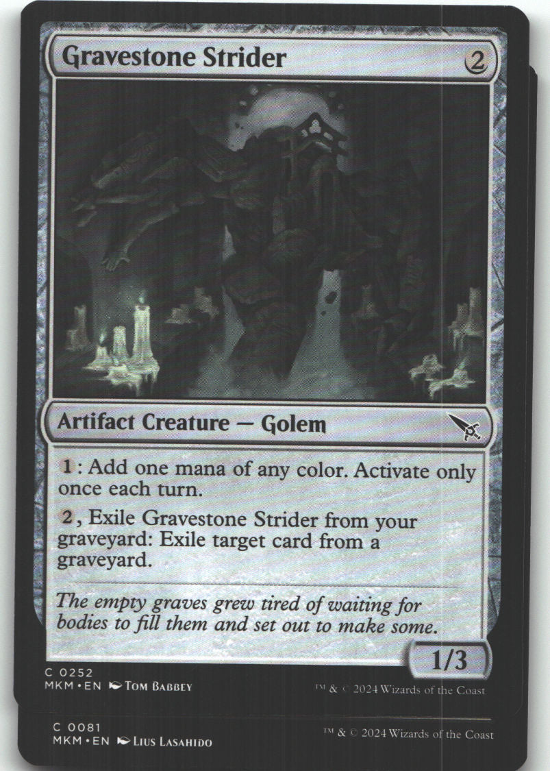 Gravestone Strider