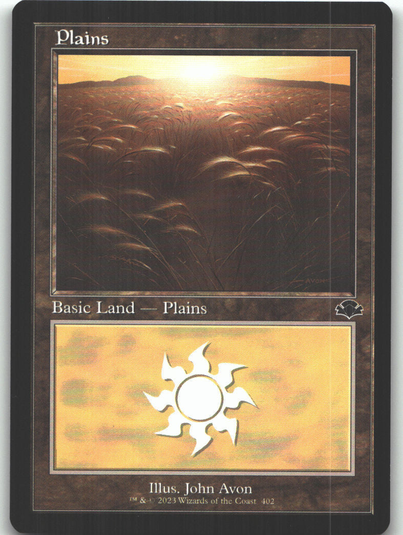 Plains (402) (Retro Frame)