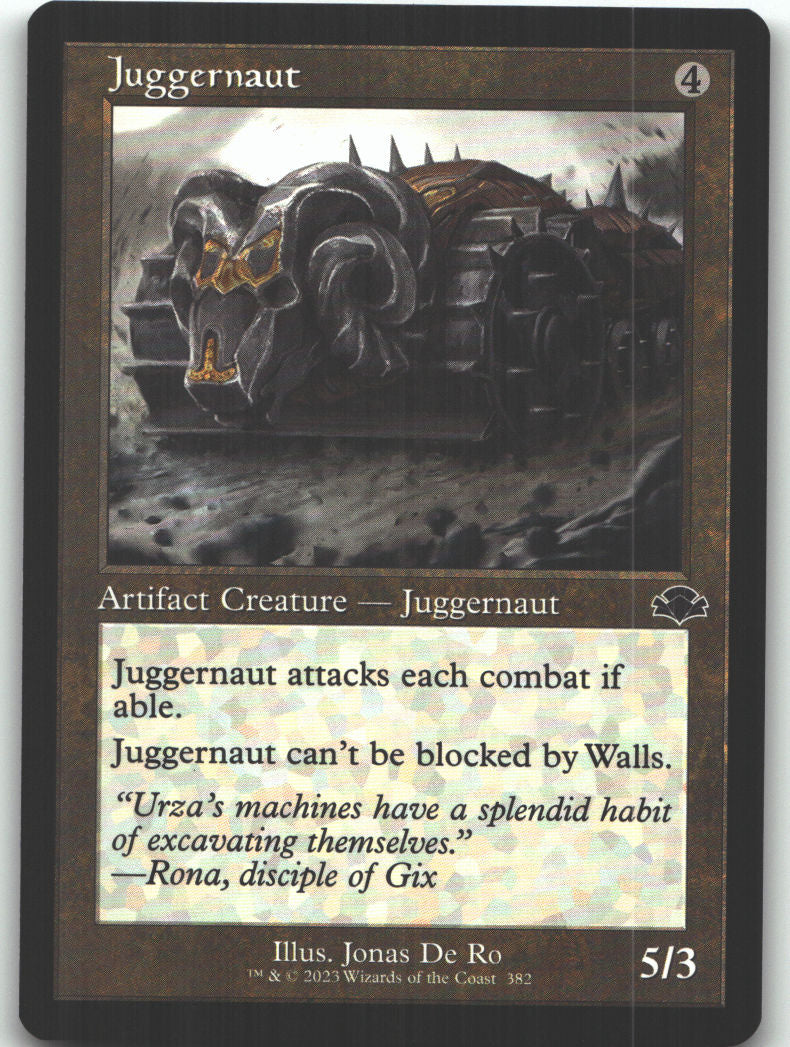 Juggernaut (Retro Frame)