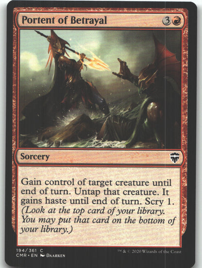 Portent of Betrayal