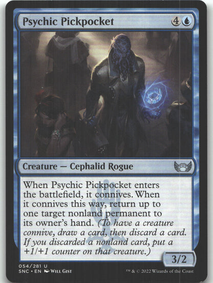 Psychic Pickpocket