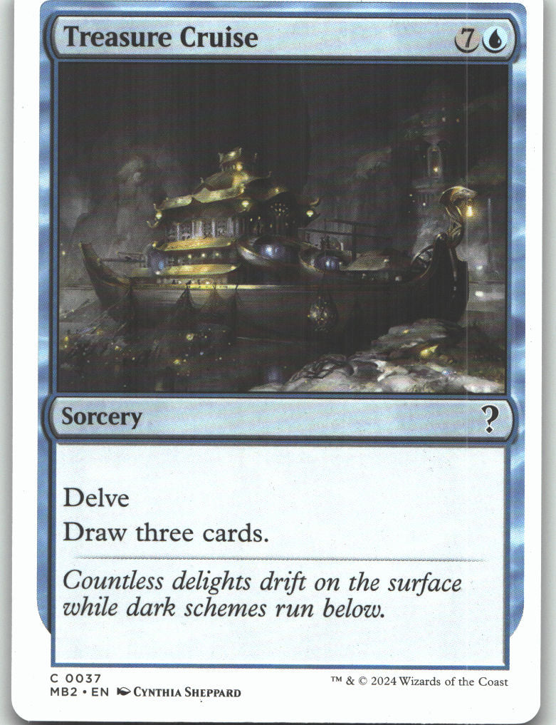 Treasure Cruise (White Border)