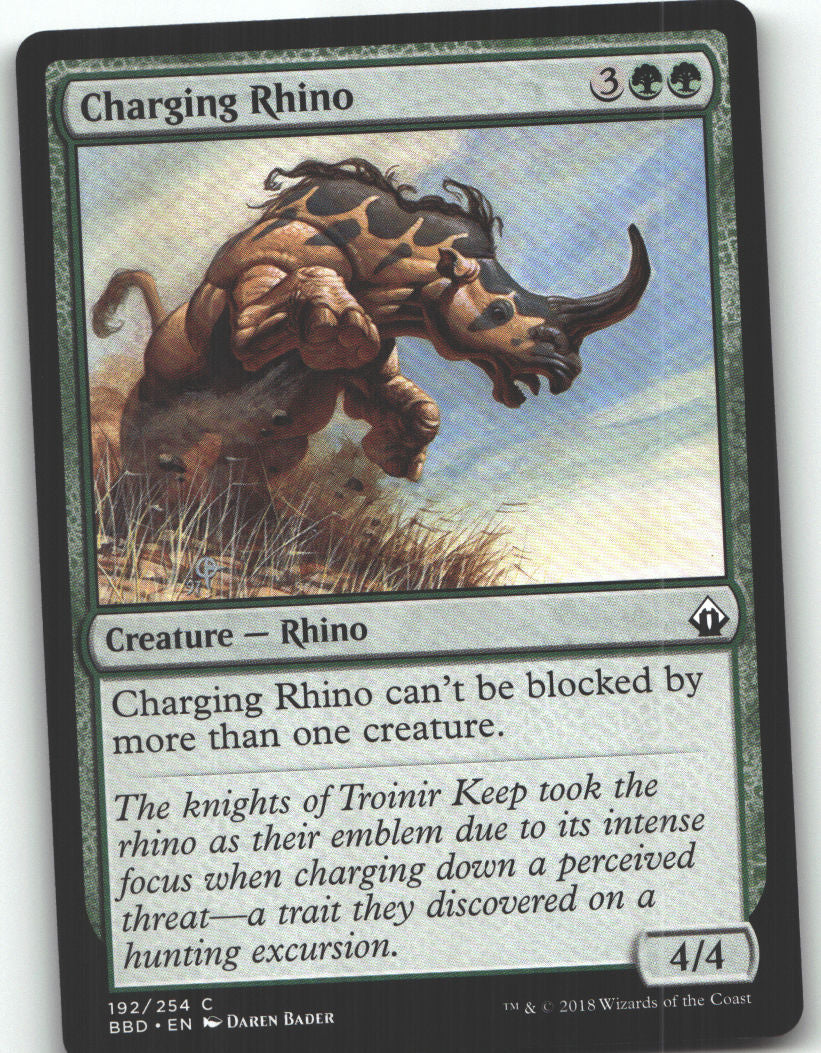 Charging Rhino