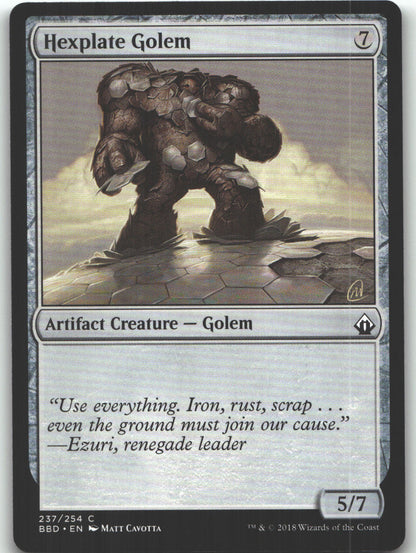 Hexplate Golem
