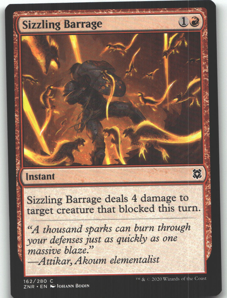 Sizzling Barrage