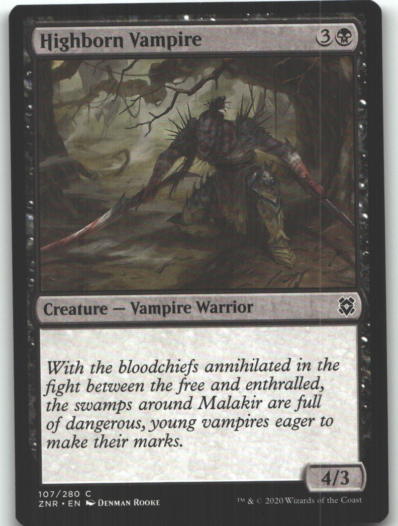 Highborn Vampire