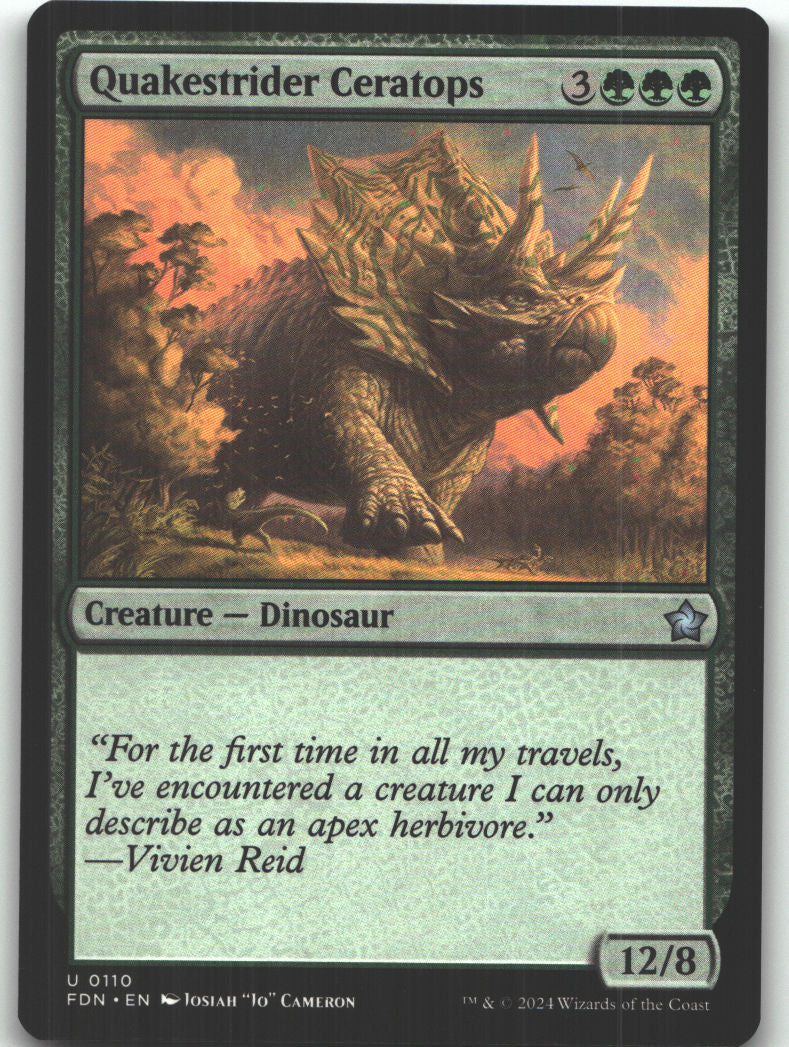 Quakestrider Ceratops