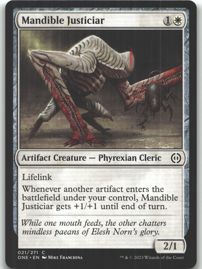 Mandible Justiciar