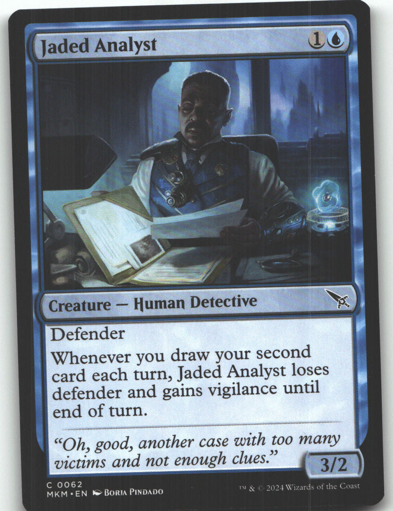 Jaded Analyst