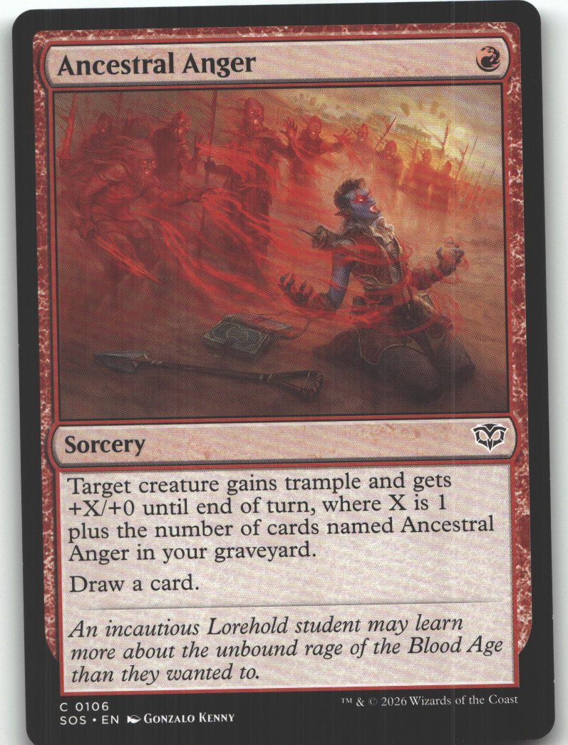 Ancestral Anger