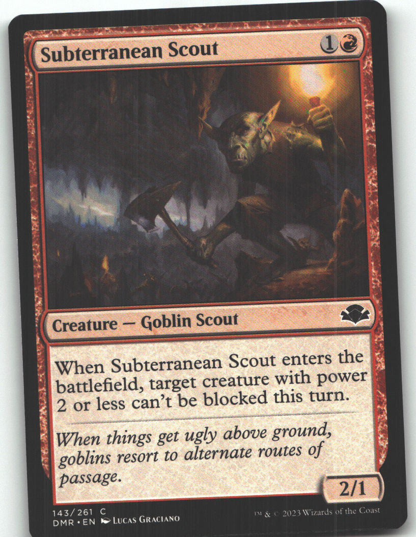 Subterranean Scout