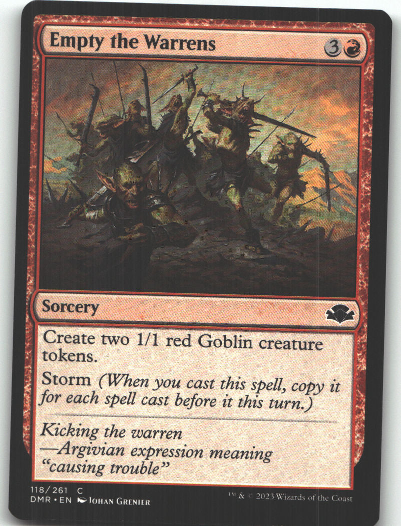 Empty the Warrens