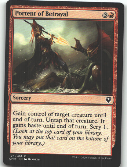 Portent of Betrayal