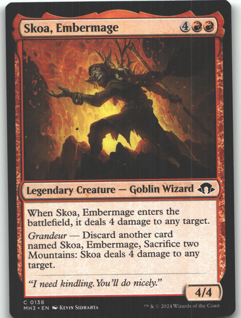 Skoa, Embermage