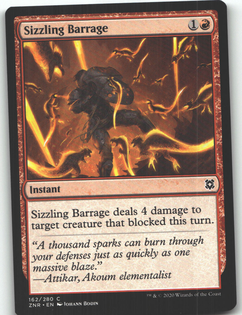 Sizzling Barrage