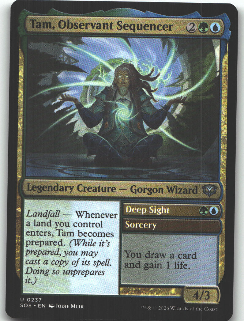 Tam, Observant Sequencer