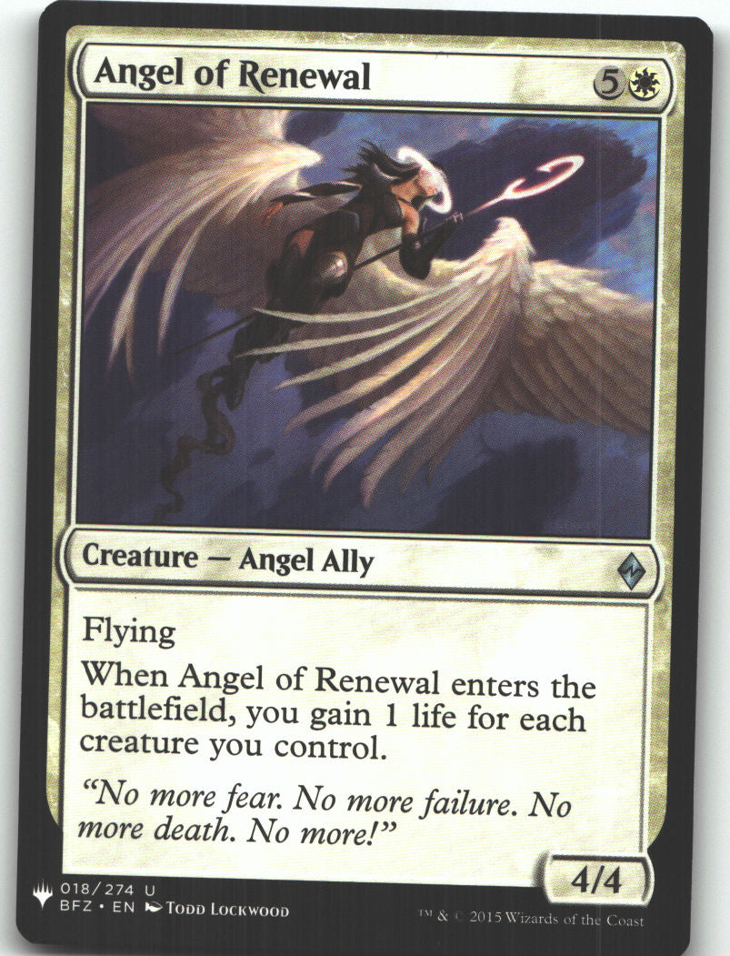 Angel of Renewal