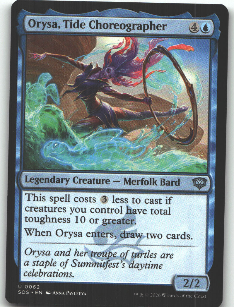Orysa, Tide Choreographer
