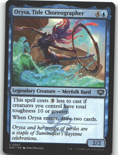 Orysa, Tide Choreographer