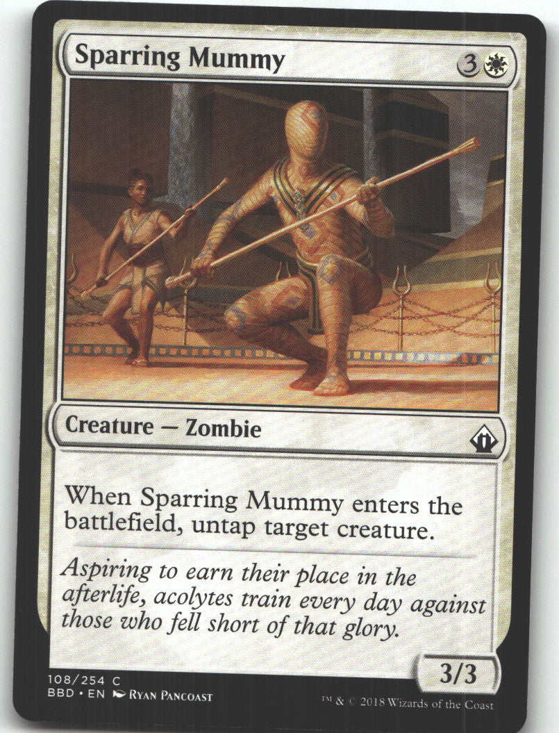 Sparring Mummy