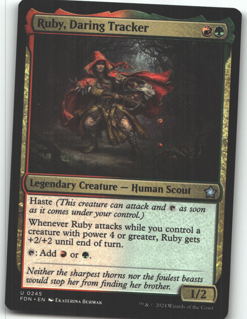Ruby, Daring Tracker