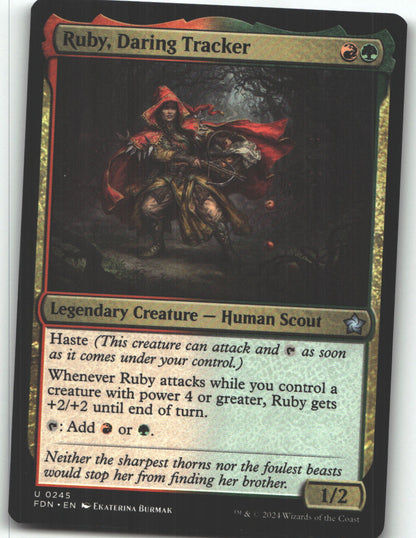 Ruby, Daring Tracker