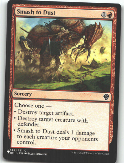 Smash to Dust