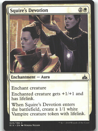 Squire's Devotion