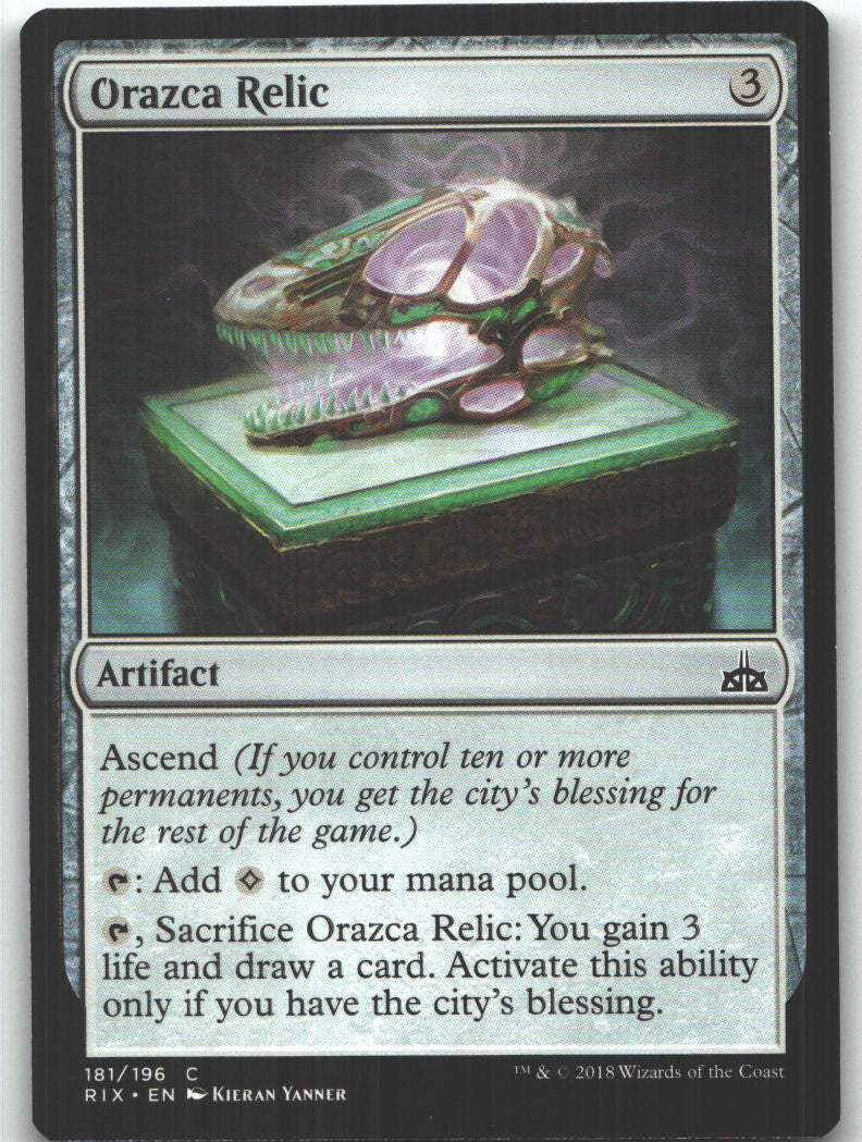 Orazca Relic