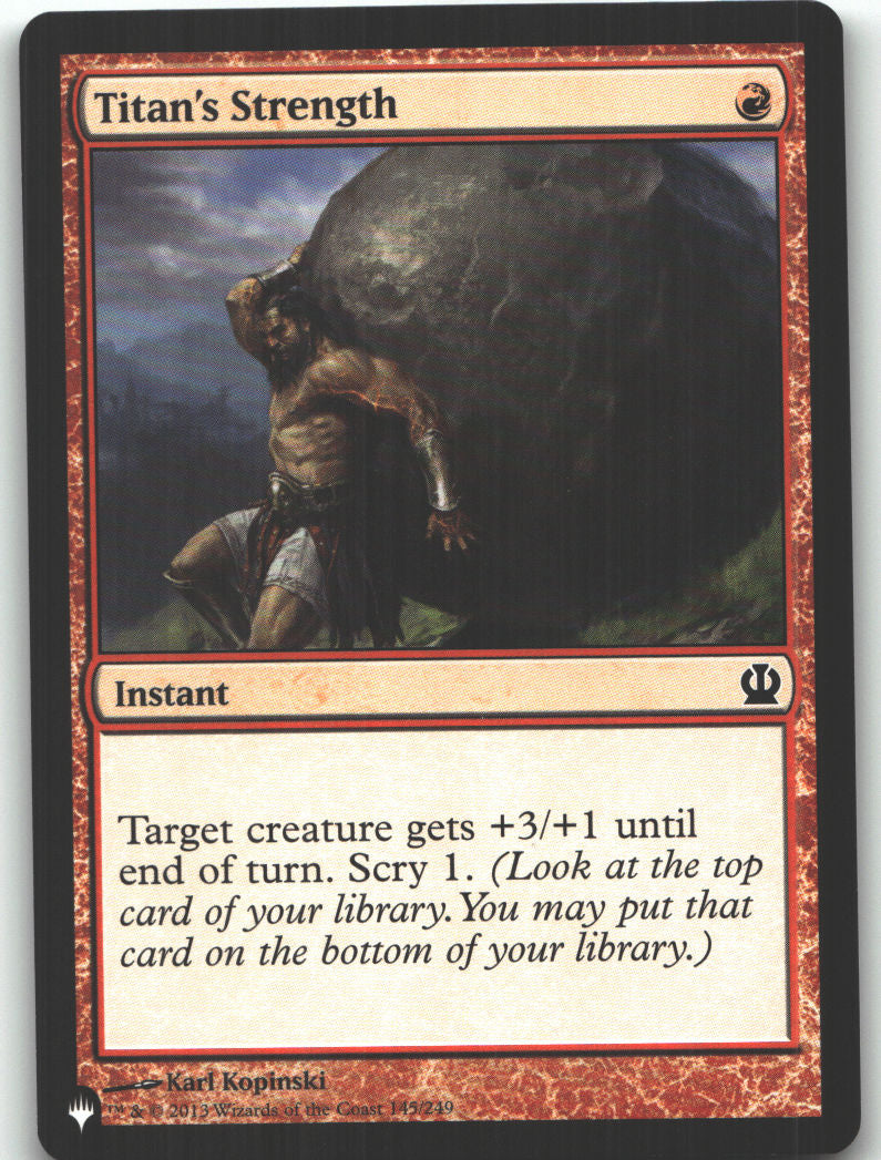 Titan's Strength