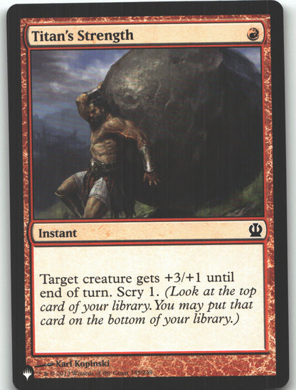 Titan's Strength