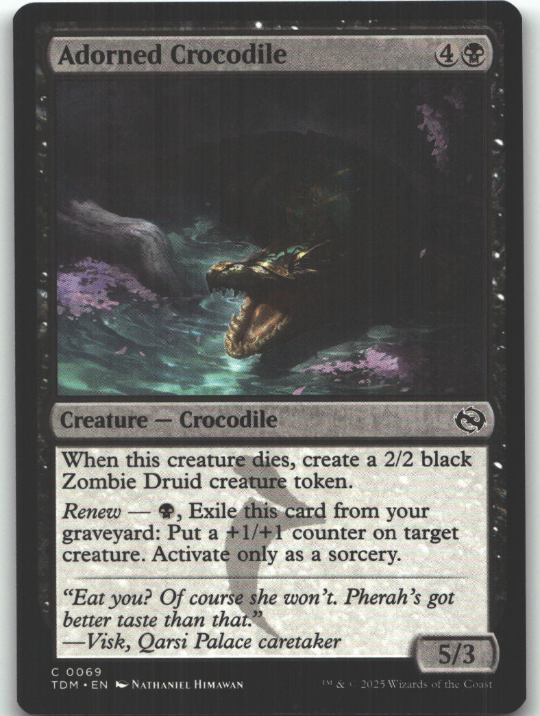 Adorned Crocodile