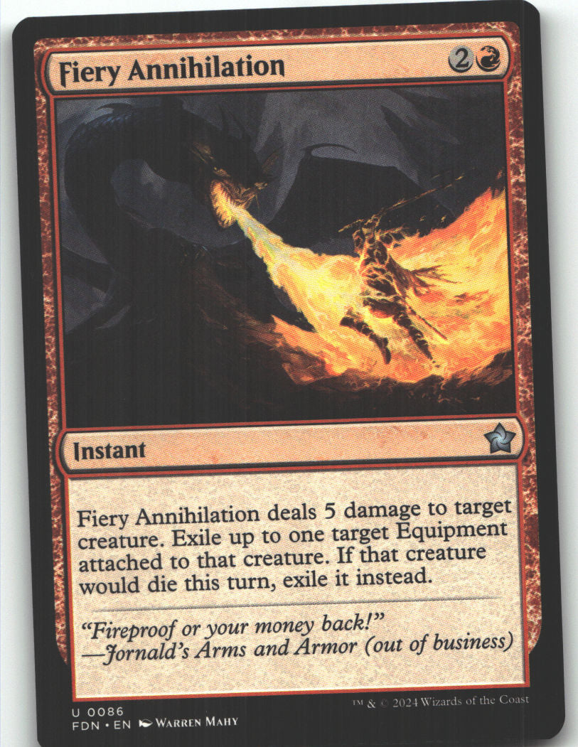 Fiery Annihilation