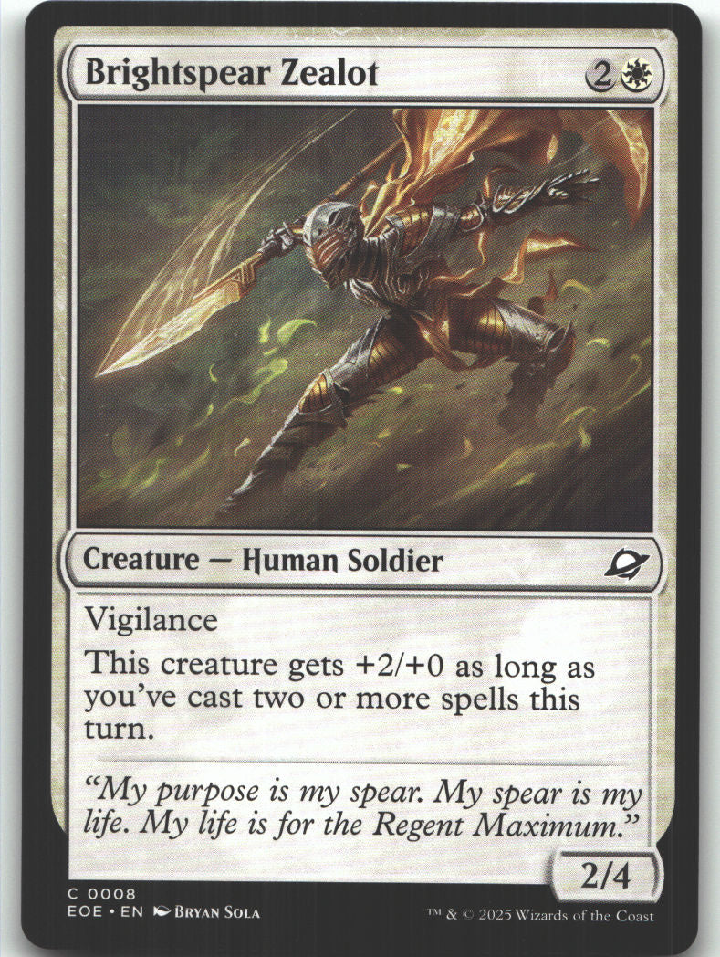 Brightspear Zealot